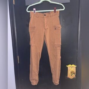 Fashion Nova Women's Brown Cargo Jeans